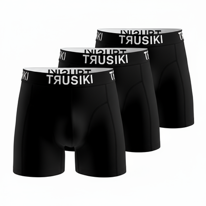 3er Pack Boxershorts - Classic Schwarz