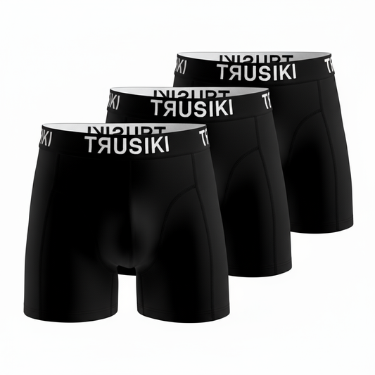 3er Pack Boxershorts - Classic Schwarz