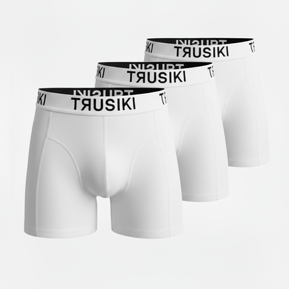 3er Pack Boxershorts - Classic Weiß